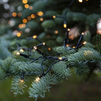 MARELIDA LED-Lichterkette Batterie bis 60 Tage Timer 192LED 8 Funktionen 14,3m für Innen/Außen, 192-flammig