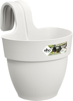 Elho Pflanzkübel Vibia Campana Easy Hanger Balkonkasten: Weiß, 2.8L, Recycelt (1 St)