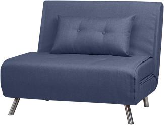 Artdeco 'Como' Klappsessel Stoff blau maxi