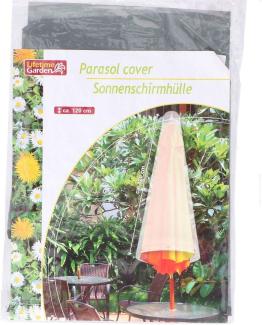 Schirmhülle Schutzhülle Sonnenschirm 2,4m grün oder grau Schutzhaube grau