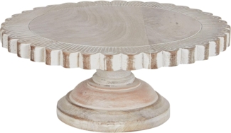 Tortenplatte MEMFIS Mango Holz Heller Holzfarbton