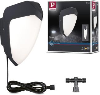 Paulmann 94519 LED Außenwandleuchte Ikosea IP44 3000K