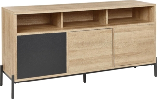 Sideboard MOINES 76 cm Heller Holzfarbton