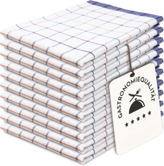 ZOLLNER Geschirrtuch, (Spar-Set, 10-tlg), 50 x 70 cm, 100% Baumwolle, vom Hotelwäschespezialisten