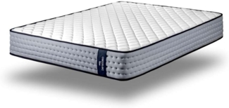 Cecotec Viscoelastische Matratze mit Taschenfedern Flow 6700 Hybrid 135x190. Mehrschichtig, Höhe 26 cm, Hohe Festigkeit, Unabhängigkeit der Liegeflächen, Atmungsaktivität, Doppelseitig Winter/Sommer