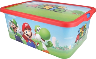 Super Mario Aufbewahrungsbox Super Mario Kunststoff Aufbewahrungsbox 13 L
