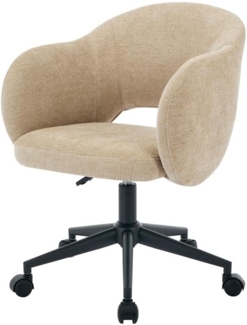 Vente-unique - Bürostuhl - Strukturstoff - Beige - ACACILIO