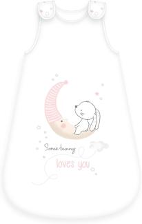 Herding Baby Best Baby-Schlafsack Little Bunny, Kaninchen-Motiv, 70x45 cm, Seitlich umlaufender Reißverschluss und Druckknöpfe