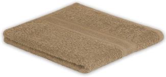 Handtuch Frottier 500 g/m² 50 x 100 cm Sand