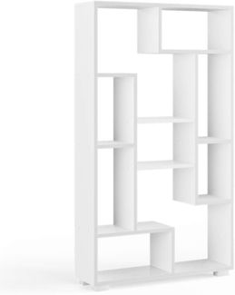 Vicco Raumteiler Weiß 70.2 x 120 cm 9 Fächer, Domus