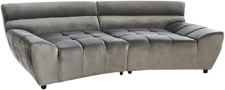 KAWOLA Sofa NERLA, Big Sofa Stoff Velvet verschiedene Farben