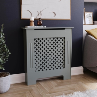 Vida Designs Kommoden & Sideboards, Mitteldichte Holzfaserplatte, Grau, Klein