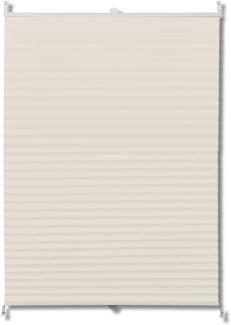 Plissee Faltrollo Rollo Plisseerollo 40x150cm Creme 240619