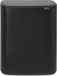 Brabantia Mülleimer, Matt Black, 30 Liter