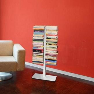 Radius Booksbaum Bücherregal mit Stand klein silber - 716 c