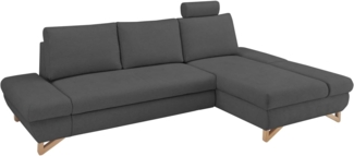 Ecksofa Skalm in grau 284 cm