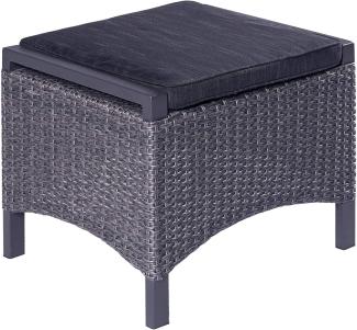 LC Garden Keramo Dining Hocker Fußbank grau