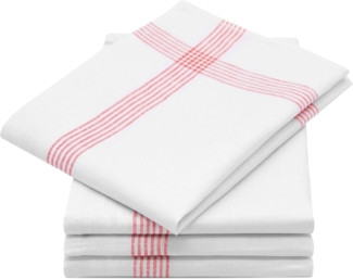 ZOLLNER Geschirrtuch, (Spar-Set, 4-tlg), 50 x 70 cm, 100% Leinen, vom Hotelwäschespezialisten