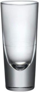 Bormioli Rocco Tumbler-Glas Bistro Bar, Glas, Tumbler Trinkglas 135ml Glas transparent 6 Stück