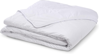Bleu CÃ¢lin Bettdecke mit TopCool Funktionsfaser, Antitranspirant, 200x200 cm, Weiß, KTO20