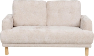 2-Sitzer Sofa Bouclé beige TUVE