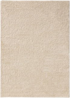 benuta Hochflor-Teppich Soho, rechteckig, Höhe: 31 mm, Teppich Wohnzimmer, Schlafzimmer, Esszimmer, Rutschfest, Waschbar