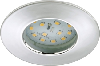 Briloner LED Einbauleuchte Attach chrom Ø 7,5 cm