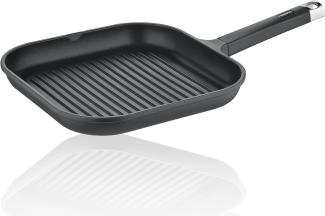 Berndes Edition 100 Grillpfanne, Pfanne, Aluguss, Schwarz, 28x28 cm, 031698