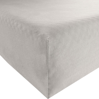 Formesse Bella-Donna Jersey Spannbettlaken|200x220 - 200x240 cm| grau