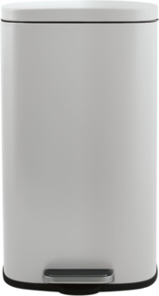 Treteimer Akira - Weiß matt 50 Liter