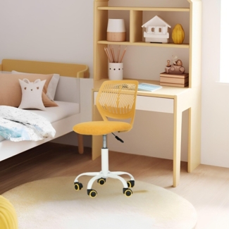 FurnitureR Kinderstuhl Schreibtisch Höhenverstellbar, bunter ergonomischer Jugendstuhl mit Rückenlehne und Armlehnen, Kinderstuhl mit 5 Rädern, für Kinder 3-10 Jahre alt, maximale Belastung 100 kg