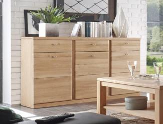 Sideboard Lanciano 158 x 90 x 45 cm Wildeiche teilmassiv Anrichte Kommode