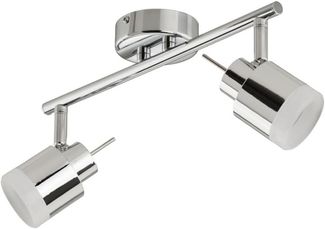 Briloner LED Bad-Deckenleuchte Splash 2-flammig chrom