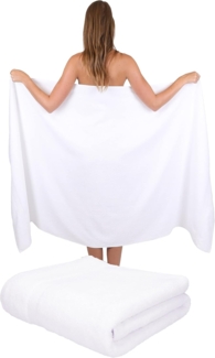 Betz Badetuch 2 Stück Badetücher PALERMO Größe 100 x 200 cm, 100% Baumwolle (Set), Badetuch