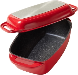 STONELINE Bräter, Aluminiumguss (Set, 1-tlg), Induktion, 5,6 Liter