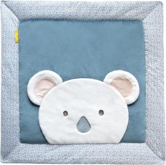 Doudou et Compagnie - Babydecke Koala - Tapidou - Blau - 100 x 100 cm - Yoca Le Koala - DC3684