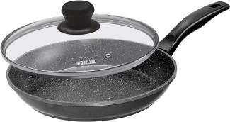 Patelnia Stoneline Stoneline Pan 7359 Frying Diameter 26 cm Suitable for induction hob Lid included Fixed handle Anthracite