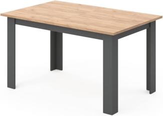 Vicco Esstisch Goldkraft Eiche 140 x 90 cm, Karlos