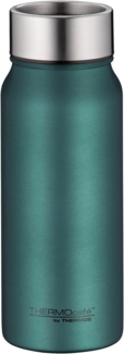 THERMOcafé by THERMOS TC DRINKING MUG green mat 0,50l, Thermobecher Edelstahl, Isolierbecher, Kaffeebecher to go, auslaufsicher, 9 Stunden heiß 18 Stunden kalt, spülmaschinenfest, BPA-frei