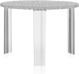 Kartell 08501B4 T-Table Möbel, Grau/Transparent, 50 x 50 x 36 cm