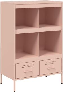 Highboard Rosa 68x39x101,5 cm Kaltgewalzter Stahl 843103