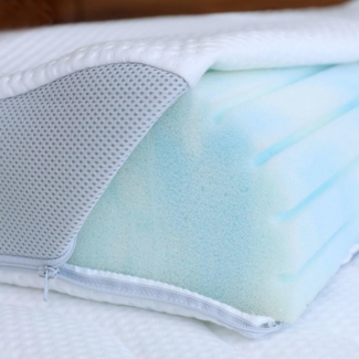 Traumschlaf Nackenstützkissen variable Höhen|ca. 40x80 cm, Höhe 12 cm