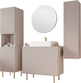 Badmöbel-Set Nohes V (Farbe: Cashmere)