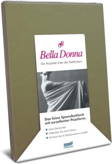 Formesse Bella-Donna Jersey Spannbettlaken|200x220 - 200x240 cm| olive