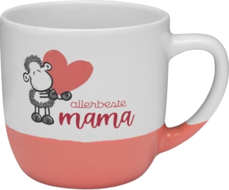 Tasse Tee Kaffeetasse Kaffeebecher Geschenk Muttertag 40cl Sheepworld MAMA 48782