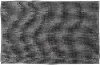 Badteppich TAPIS MINI CHENILLE, 50x80 cm, grau - 5five Simple Smart