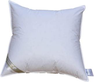 Betten Hofmann Flauschig weiches Daunenkissen Kopfkissen 80x80 cm Kissen 450 g 100% neue Daunen