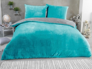 Malika Wendebettwäsche 135x200 + 80x80 cm Cashmere Touch Bettwäsche, atmungsaktiv, Mikrofaser, 2 teilig, Für Allergiker geeignet, pflegeleicht, angenehm weicher Stoff