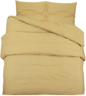 vidaXL Bettwäsche-Set Taupe 260x240 cm Leichte Mikrofaser 135988