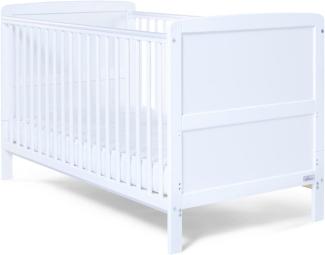 Baby Elegance 'Travis' Kinderbett, weiss, L 145 x B 75 x H 88 cm, ab 18 Monaten